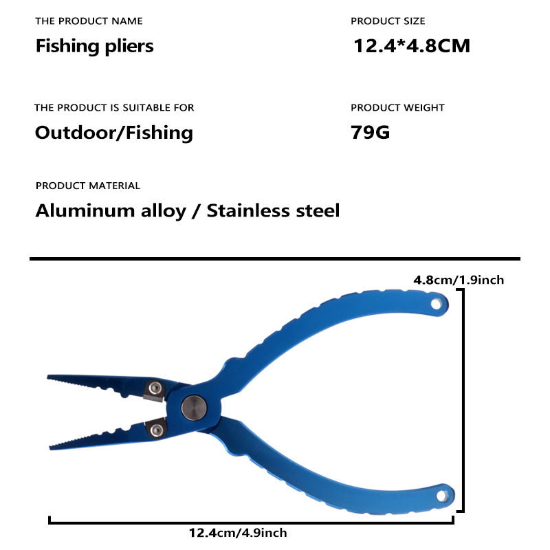 Fishing Tongs, Ultra Light Alu - Fishing Hook Sharpener review and price