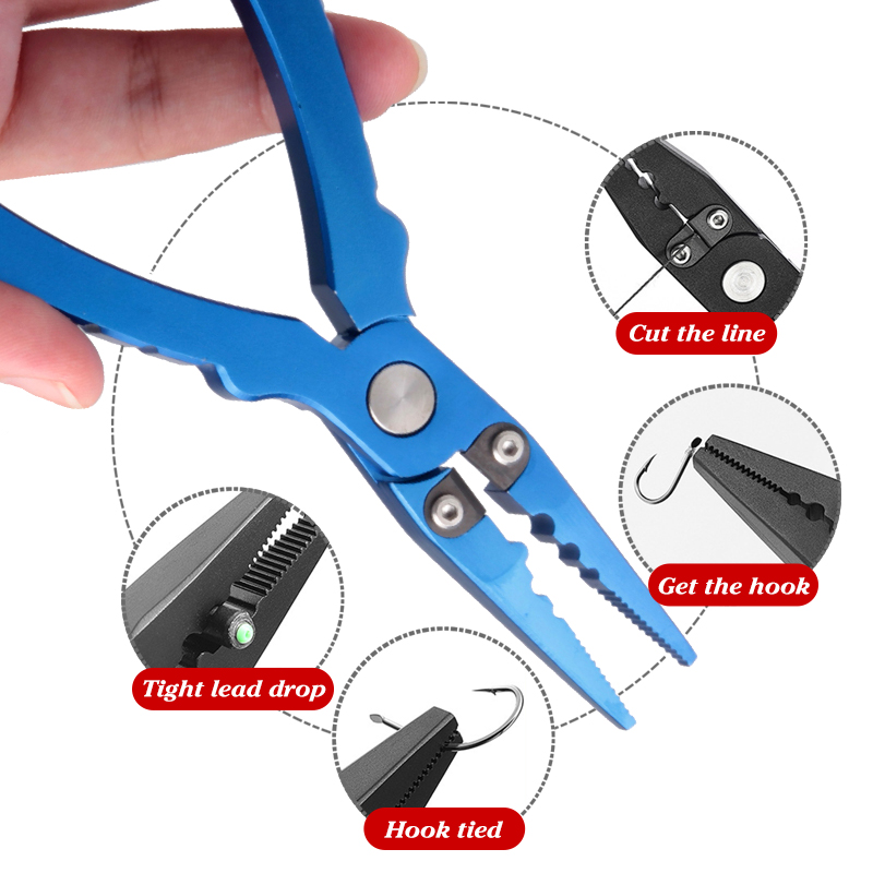 Fishing Tongs, Ultra Light Alu - Fishing Hook Sharpener review and price