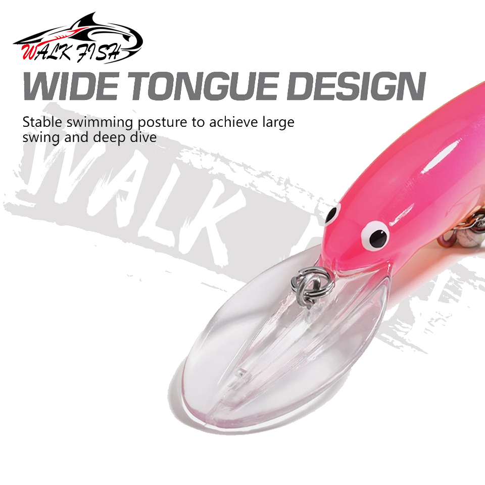 WALK FISH 12g 20g Floating Big - Fishing Hook Size review and price