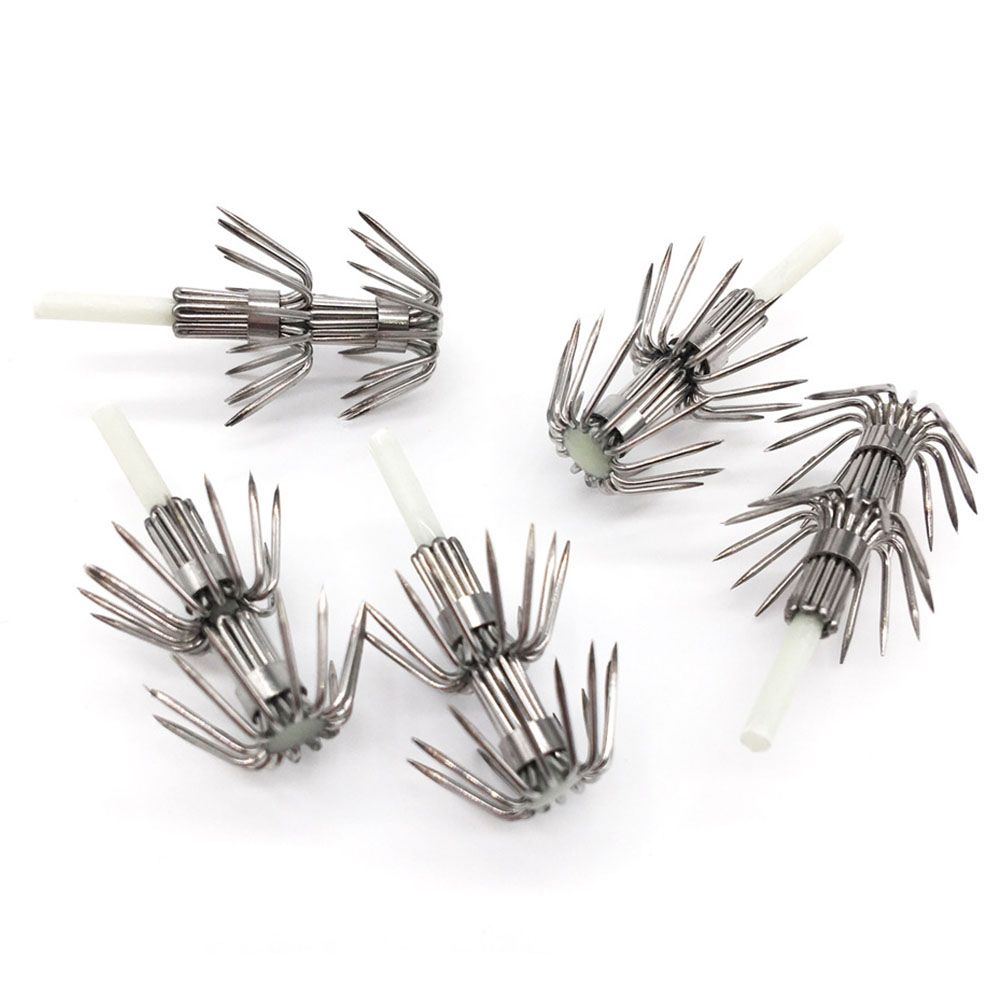 5Pcs Stainless Steel Double La - Fishing Hook Assortment review and price