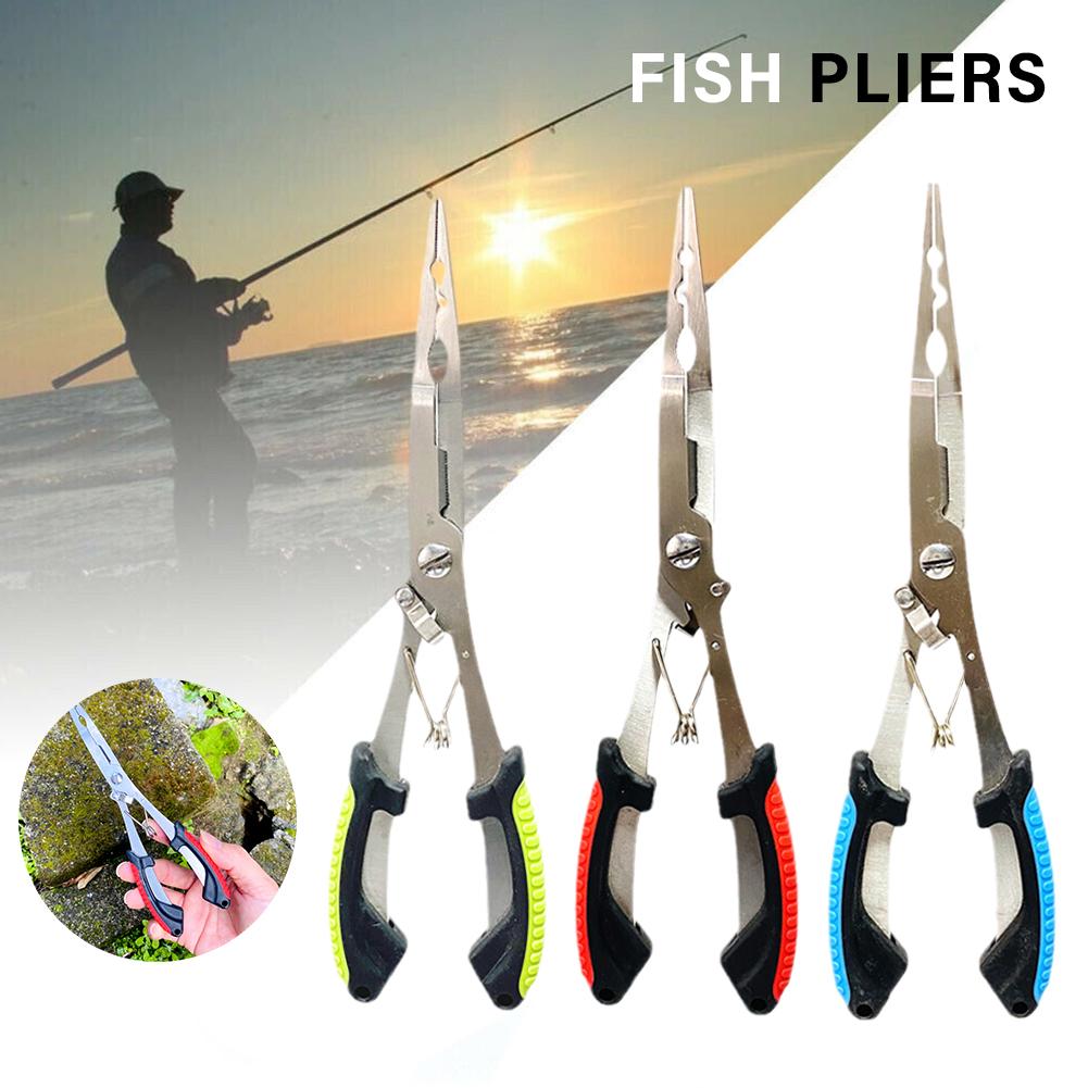 Fishing Pliers Long Nose Stain - Fishing Hook Remover review and price