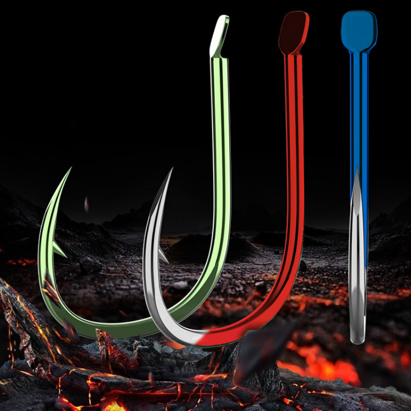50Pcs Flat Fishing Hooks Sea B - Fishing Hook Assortment review and price